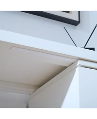 Streamdale Furniture Streamdale Six drawers, removable desktop, three storage compartments, white table