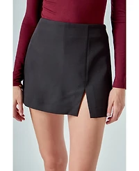 endless rose Women's Slit Detail Skort