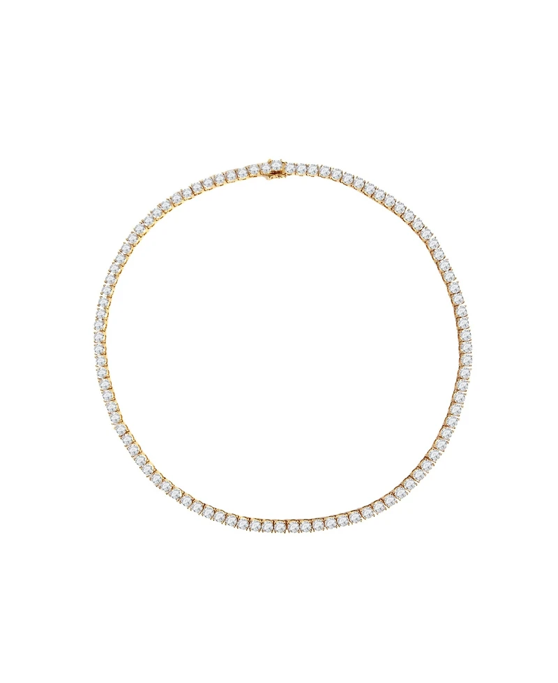 Retro Chic Roman Dusk Tennis Necklace