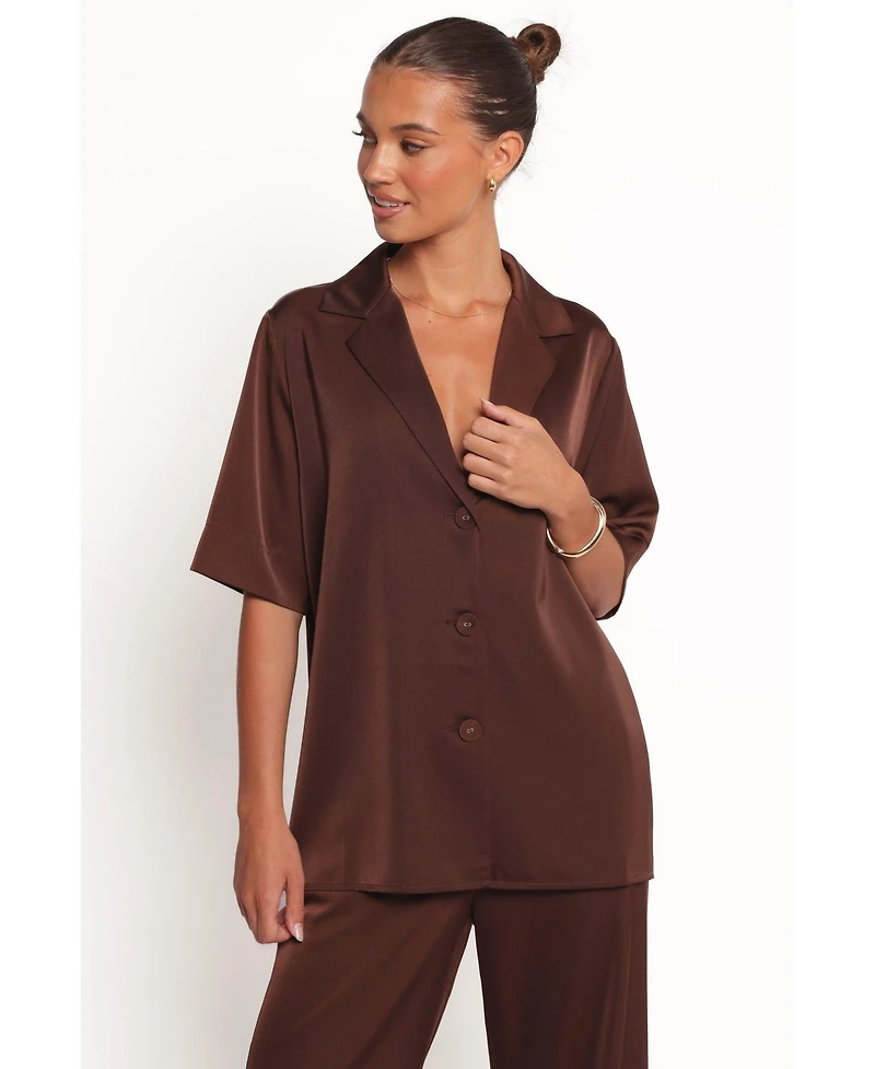 Petal and Pup Women's Arryn Short Sleeve Shirt.