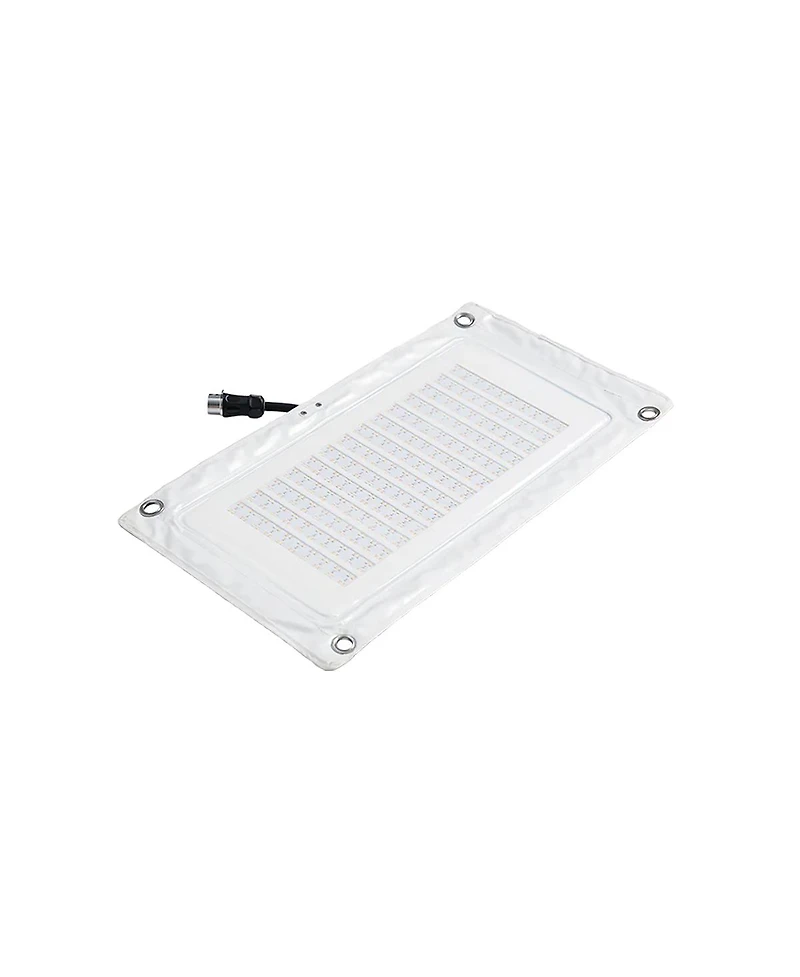 Aputure Infinimat 1x2' 81W Rgbww Led Mat Panel Light & Clear Softbox Pack, Bundle with 400W Control Box, V-Mount
