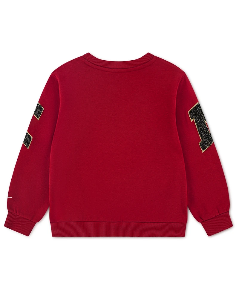 Nike Boys 2T-7 Club Chenille Fleece Crewneck Sweatshirt