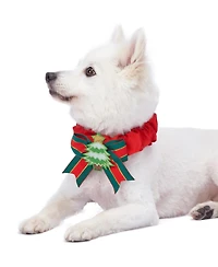 Blueberry Pet Christmas Dog Collar with Blingy Decor
