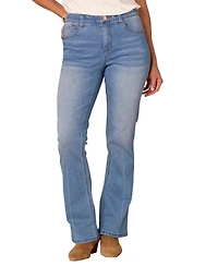 Democracy Petite AbSolution High-Rise Bootcut Jeans
