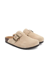 Staheekum Women's Crescent Buckle Clog