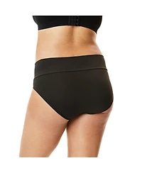 Motherhood Maternity Cotton Foldover Waistband Brief Panty, 3-Pack