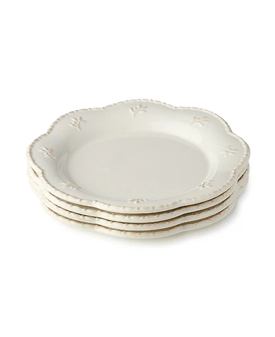 Certified International Heritage Beads Salad Plates, Set of 4, Service For 4