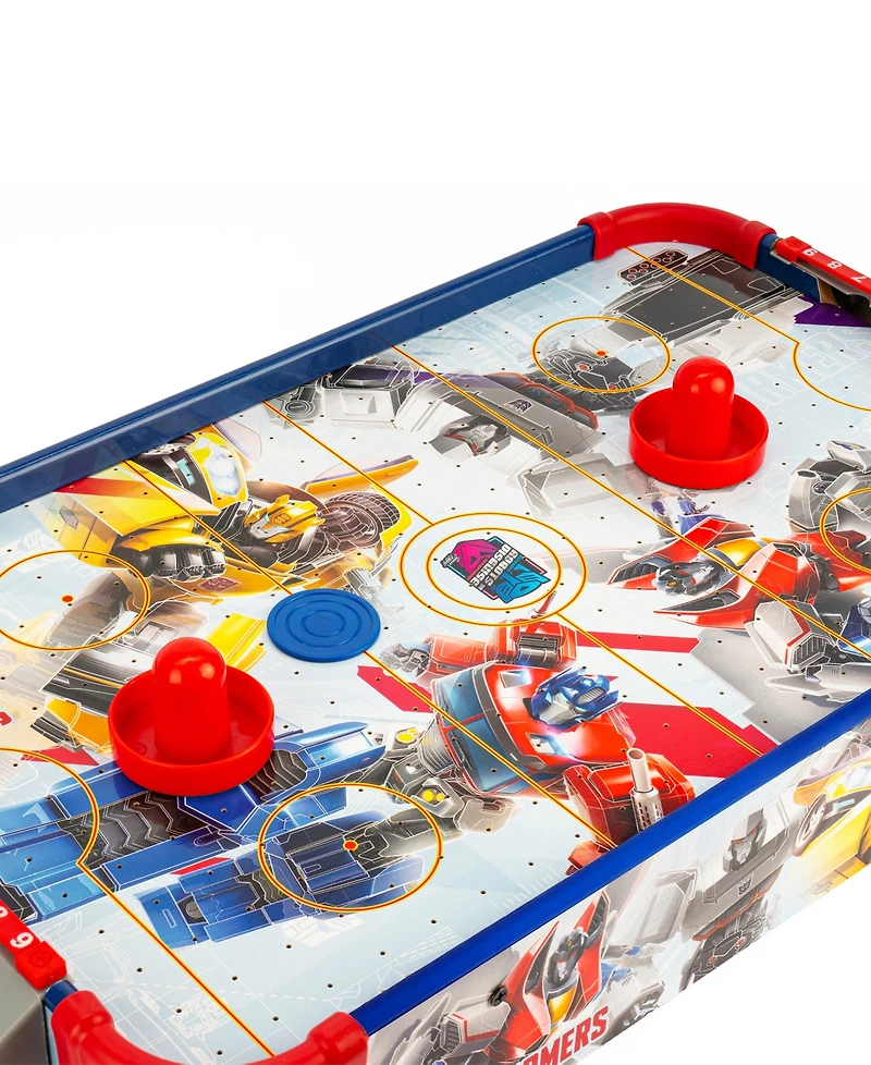World Tech Toys Transformers Electronic Tabletop Air Hockey Wood