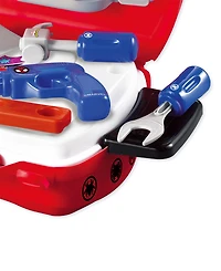 World Tech Toys Spidey and His Amazing Friends Handyman Suitcase Tool Set, 19-Piece