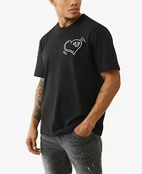 True Religion Men's Short-Sleeve Crewneck T-Shirt