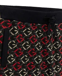 Guess Boys' 8-18 Printed Pull-On Shorts