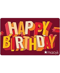 Happy Birthday E-Gift Card