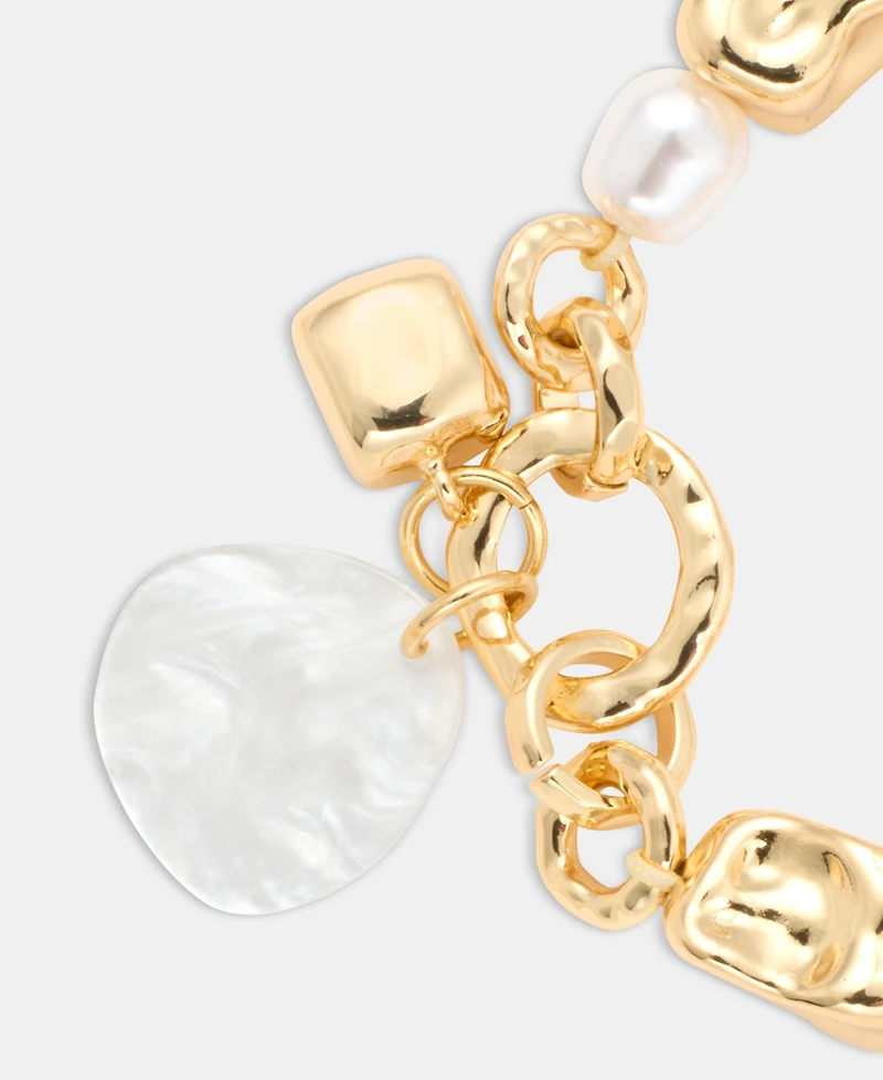 Style & Co Imitation Pearl Stretch Bracelet, Macy's Exclusive