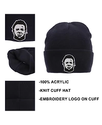 Halloween Men's John Carpenter s Michael Myers Navy Cuff Beanie.