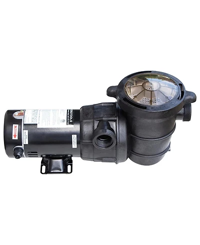 Swimline HydroTools Hydro Flo 1.5 Hp 5820 Gph 2 Speed Horizontal Discharge Pump