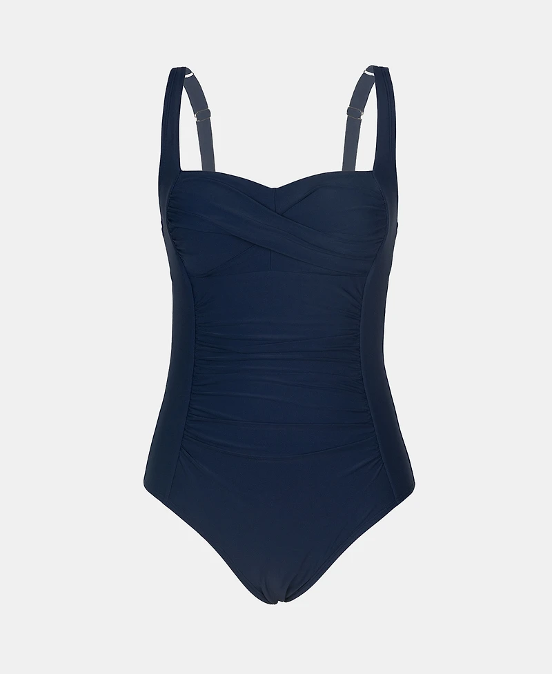 Cupshe Women's Tummy Control Wrapped One Piece Swimsuit