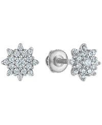 Macy's White Diamond Stud Earrings (0.25 ct. t.w.) in 14k White Gold