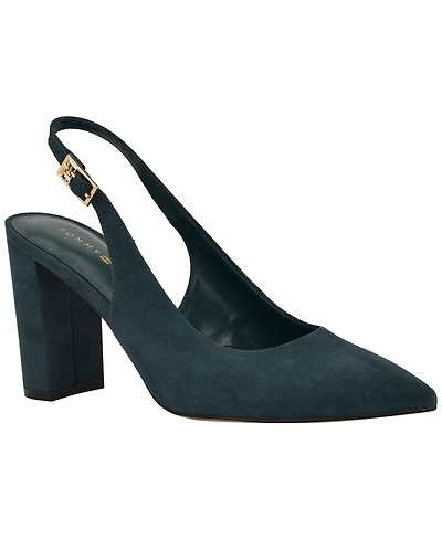 Tommy Hilfiger Women's Azalee High Block Heel Slingback Pumps