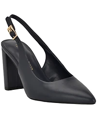 Tommy Hilfiger Women's Azalee High Block Heel Slingback Pumps