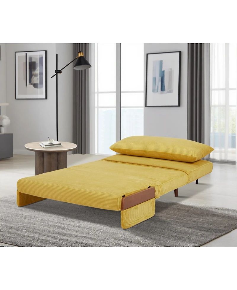 Streamdale Furniture Sven Sofa Bed - 3-in-1 Convertible Chair Sleeper Sofa