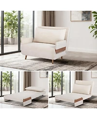 Streamdale Furniture Sven Sofa Bed - 3-in-1 Convertible Chair Sleeper Sofa