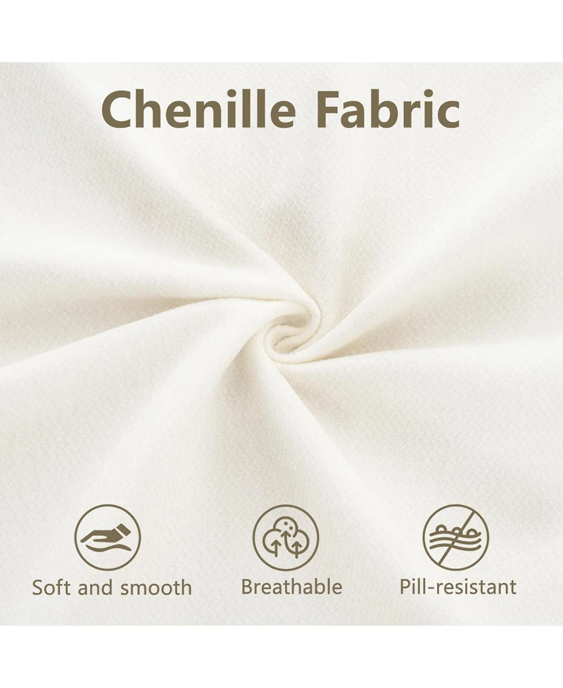 Streamdale Furniture Modular Sectional Sofa with Storage, White