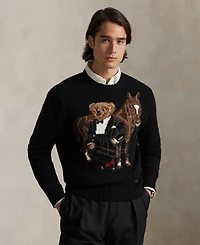 Polo Ralph Lauren Men's Bear Graphic Crewneck Sweater