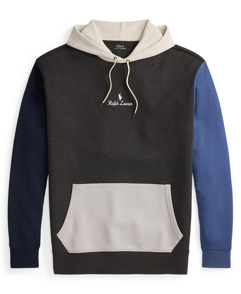 Polo Ralph Lauren Men's Big & Tall Long-Sleeve Logo Double-Knit Hoodie