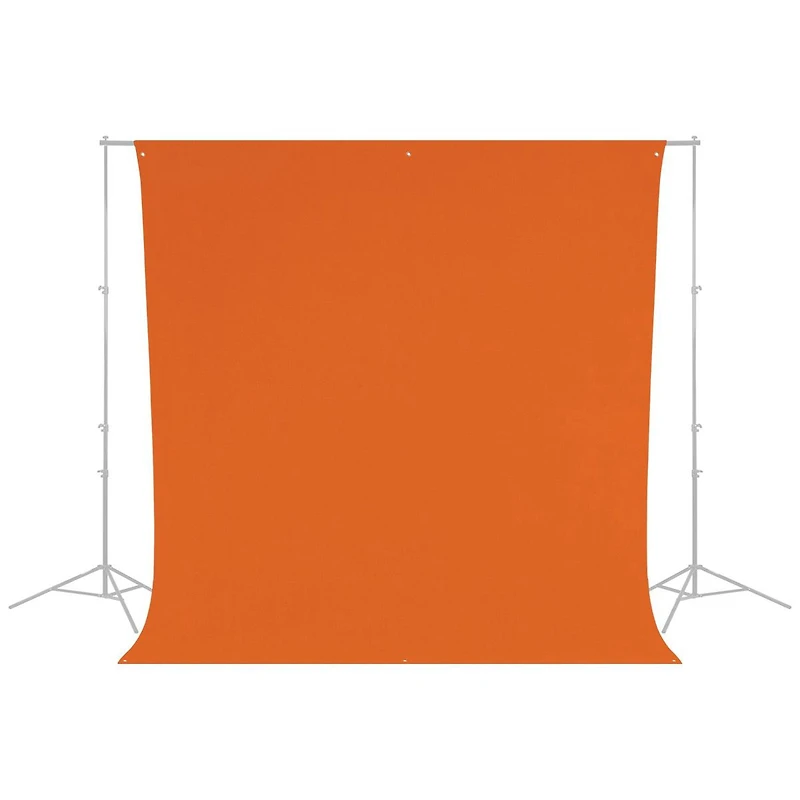 Westcott 9x10' Wrinkle-Resistant Backdrop, Tiger Orange