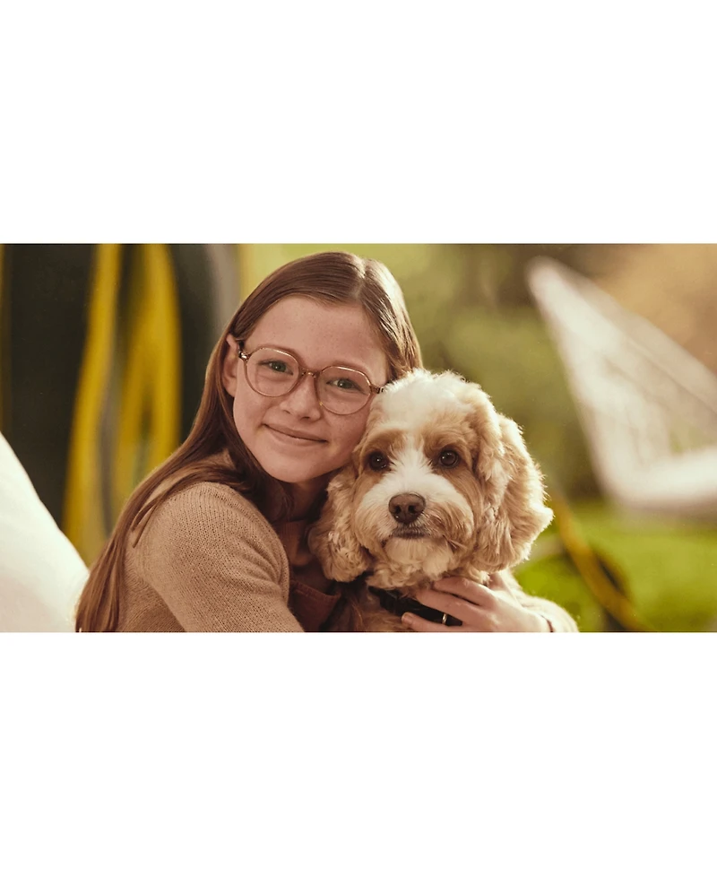 Ray-Ban Jr RB9095V Thalia Optics Unisex Square Eyeglasses