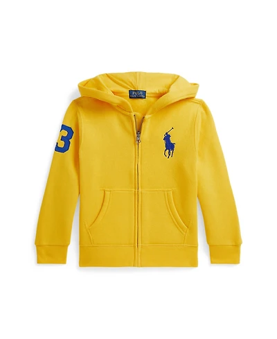 Polo Ralph Lauren Boys' 2-7 Big Pony Fleece Full-Zip Hoodie