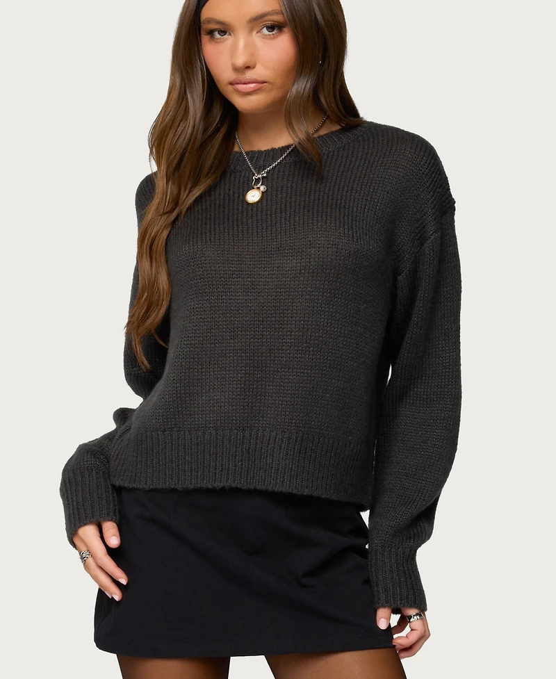 Edikted Women's Kyrah Oversized Knit Sweater