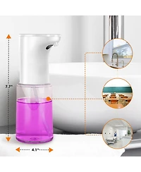 Cheer Collection Automatic Touchless Soap Dispenser – Spray & Liquid Modes, 300ml, Waterproof