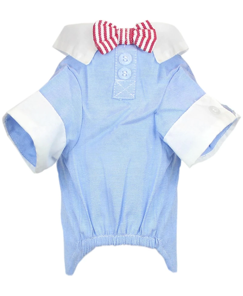 Parisian Pet Square Cuff Shirt Bow Tie