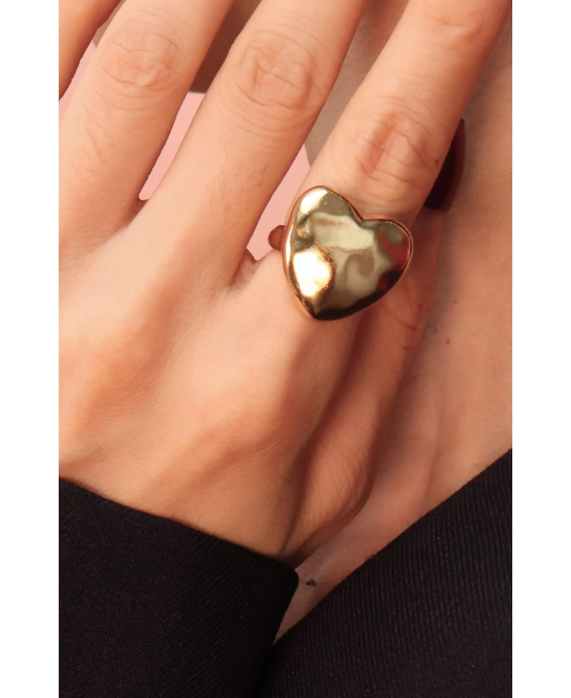 Retro Chic Heart of Eden Ring