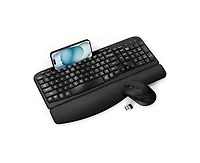 risokeys Wireless Keyboard and Mouse Combo - 2.4G Cordless Set for Computer, Laptop, Pc