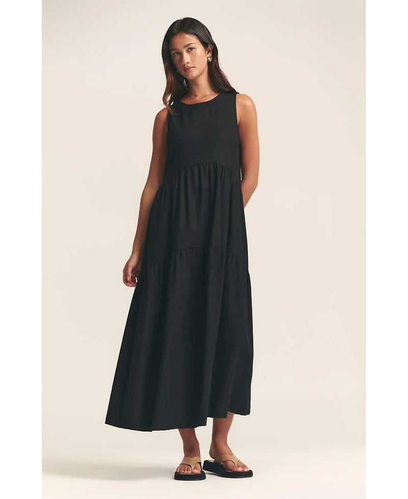 St Mrlo Women's Marlo Remi Tiered Dress