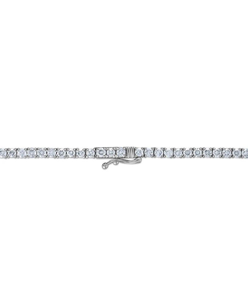 Macy's Diamond Tennis Necklace (8 ct. t.w.) in 14k White Gold