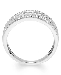 Macy's Diamond Halo Bridal Ring Set (2 ct. t.w.) in 14k White Gold (also in 14k Yellow Gold)