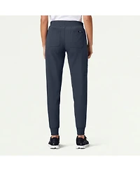 Jaanuu Women's Silex 6-Pocket Slim Mid-Rise Scrub Jogger