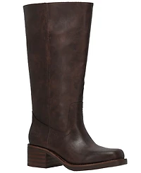 Frye and Co. Women's Miranda Leather Stacked Heel Boots