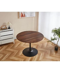 Streamdale Furniture 42.1" Wood Top Tulip Dining Table (Seats 4-6