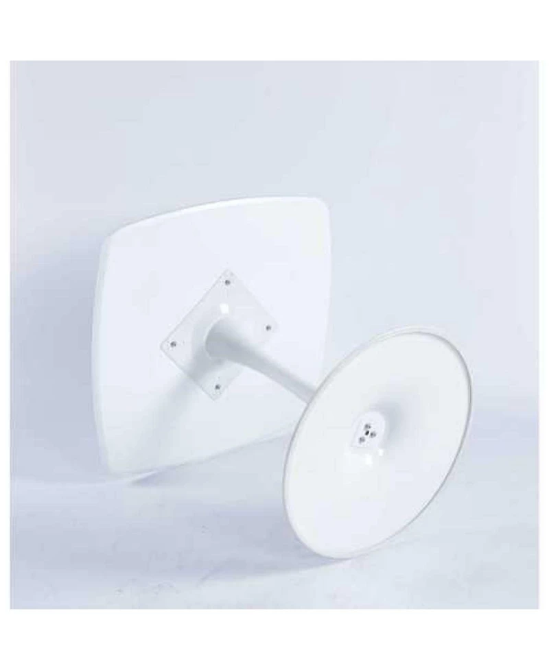 Streamdale Furniture Streamdale White Square Tulip Table (24") for 2-3 Person, Small Dining/Kitchen Table