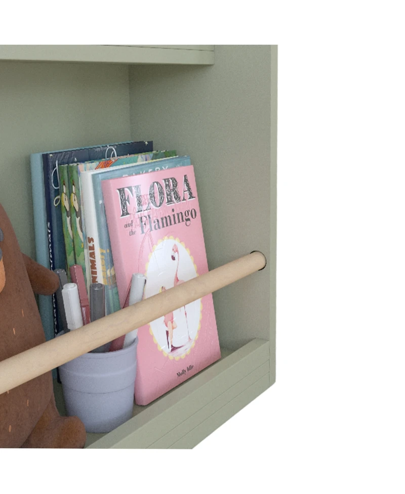 Streamdale Furniture Streamdale 3 Tier Kids Book Shelf/Rack for Organized Bedrooms & Playrooms