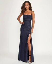 Emerald Sundae Juniors' Bodycon Ball Gown