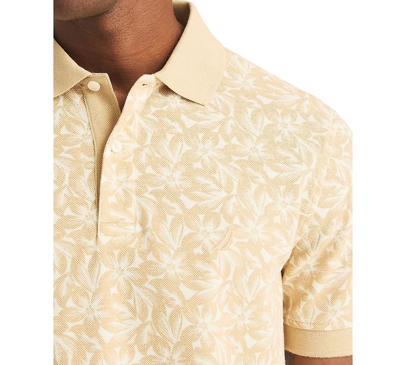Nautica Men's Classic-Fit Printed Polo Shirt