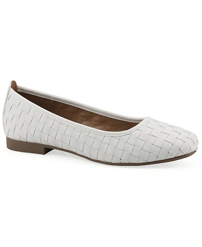White Mountain Women's Boccie Ballet Flat