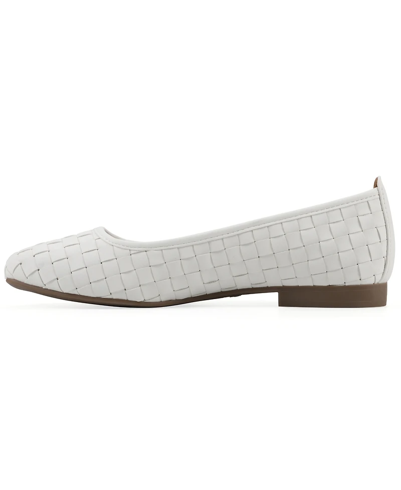 White Mountain Women's Boccie Ballet Flat