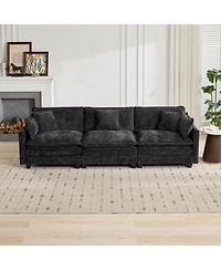 Streamdale Cloud Couch: Flexible, Modular Chenille Sofa for Ultimate Comfort