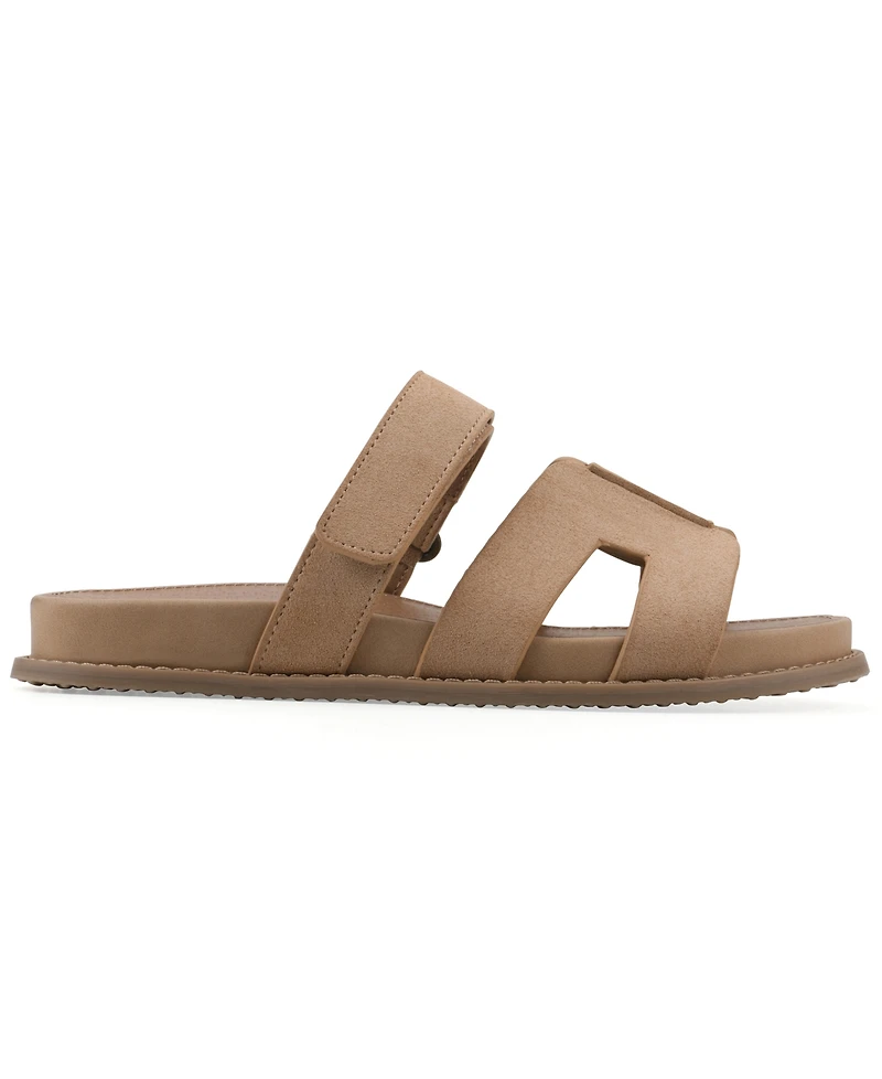 White Mountain Women's Mazi Footbed Sandal